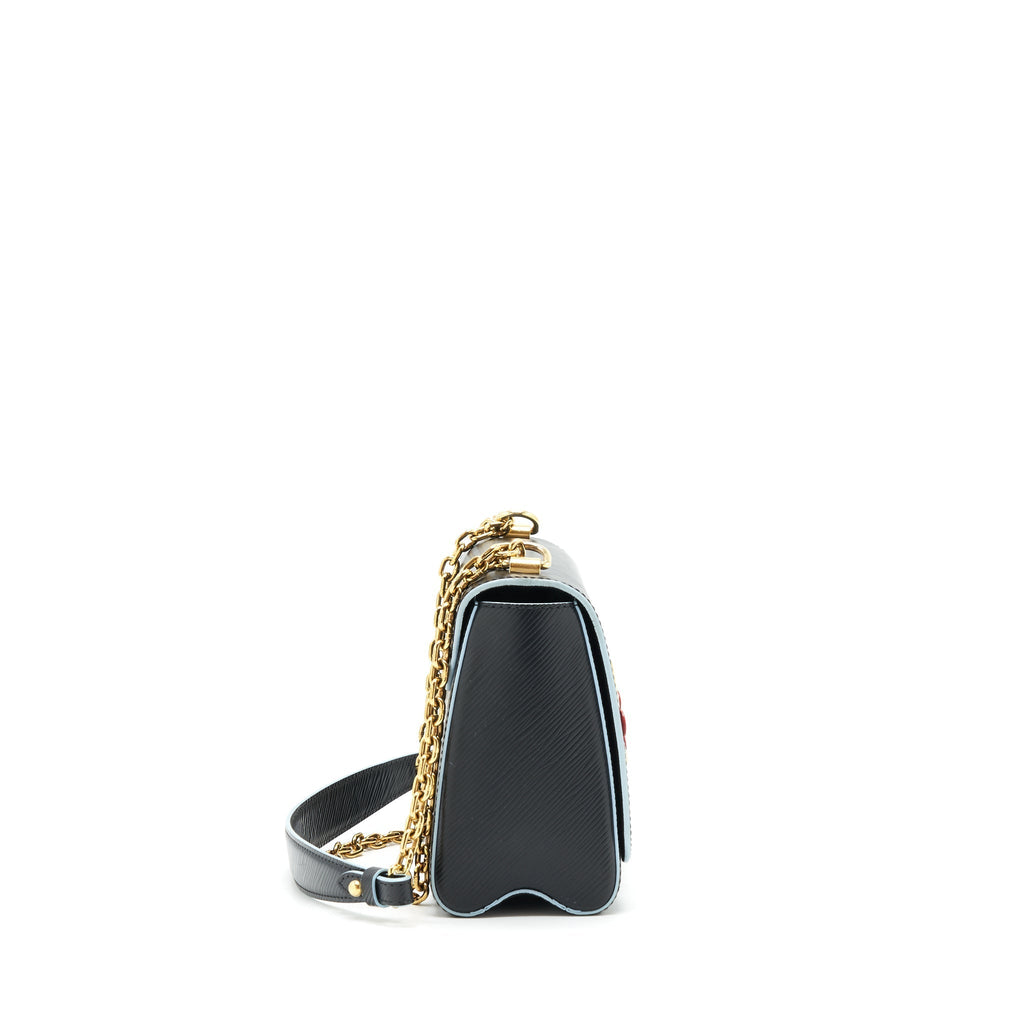LOUIS VUITTON LIMITED EDITION TWIST BAG BLACK GHW