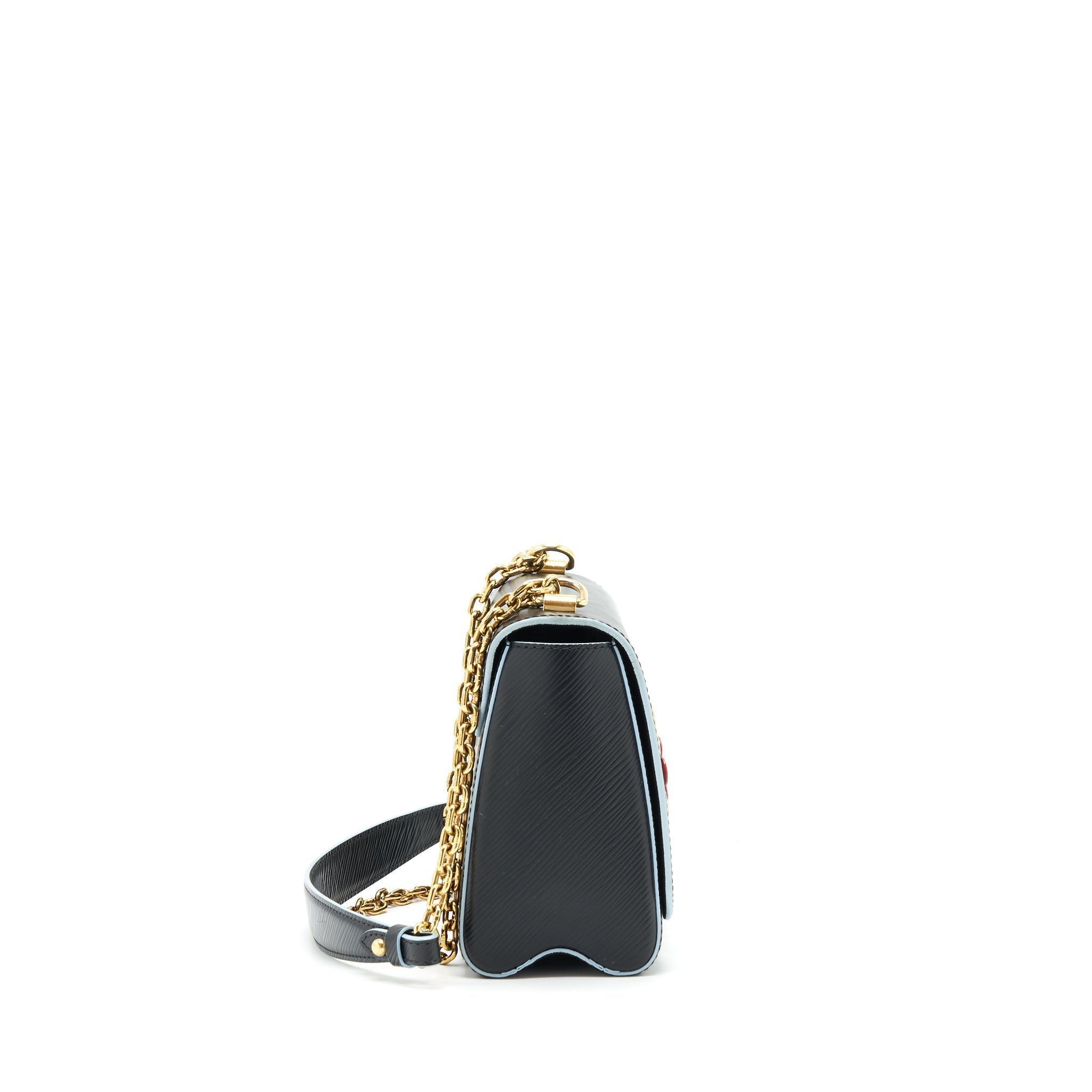 LOUIS VUITTON LIMITED EDITION TWIST BAG BLACK GHW