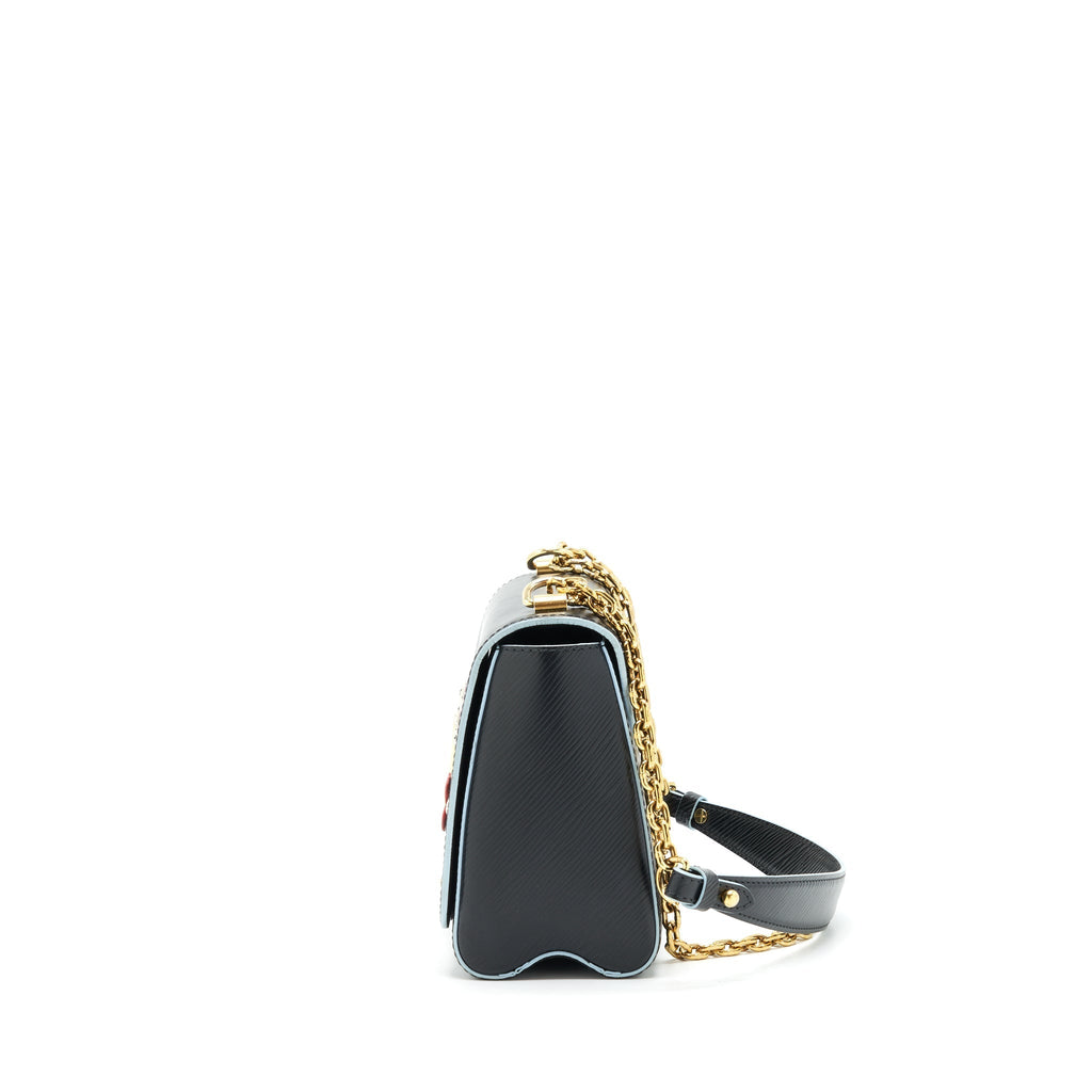 LOUIS VUITTON LIMITED EDITION TWIST BAG BLACK GHW