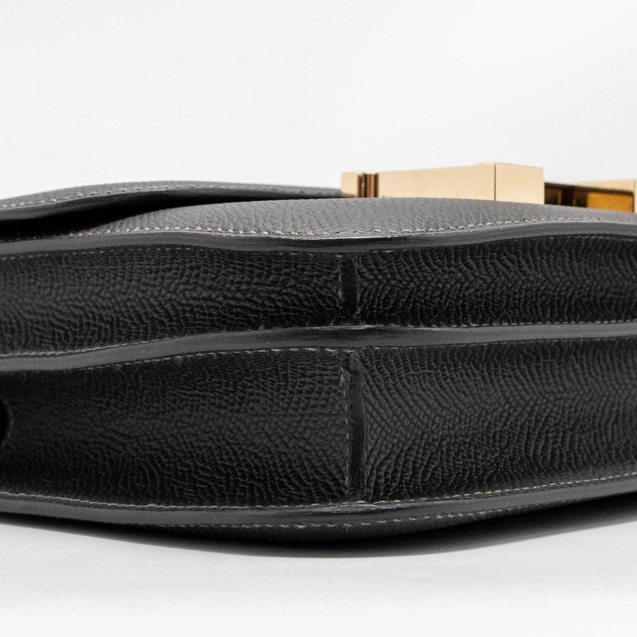 HERMES MINI CONSTANCE EPSOM GRAPHITE LGHW