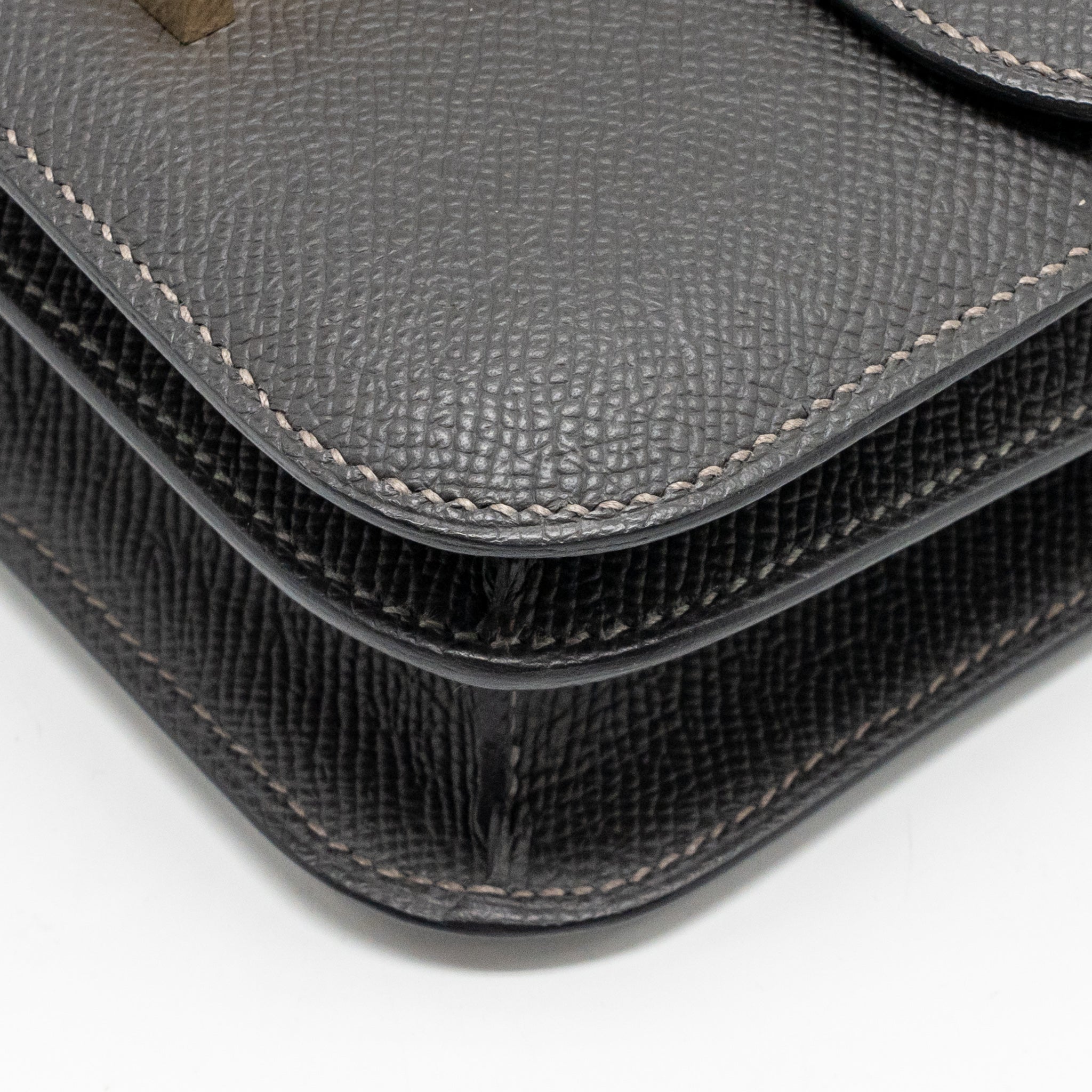 HERMES MINI CONSTANCE EPSOM GRAPHITE LGHW