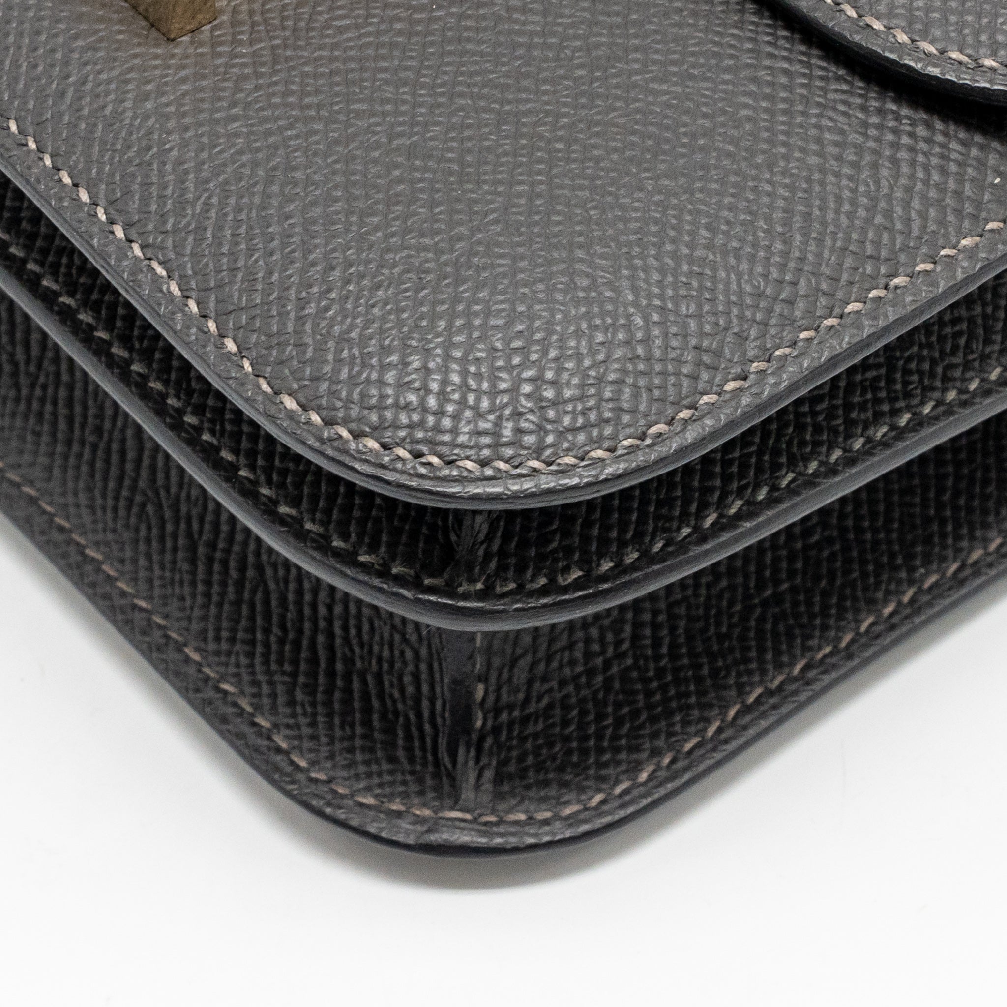 HERMES MINI CONSTANCE EPSOM GRAPHITE LGHW