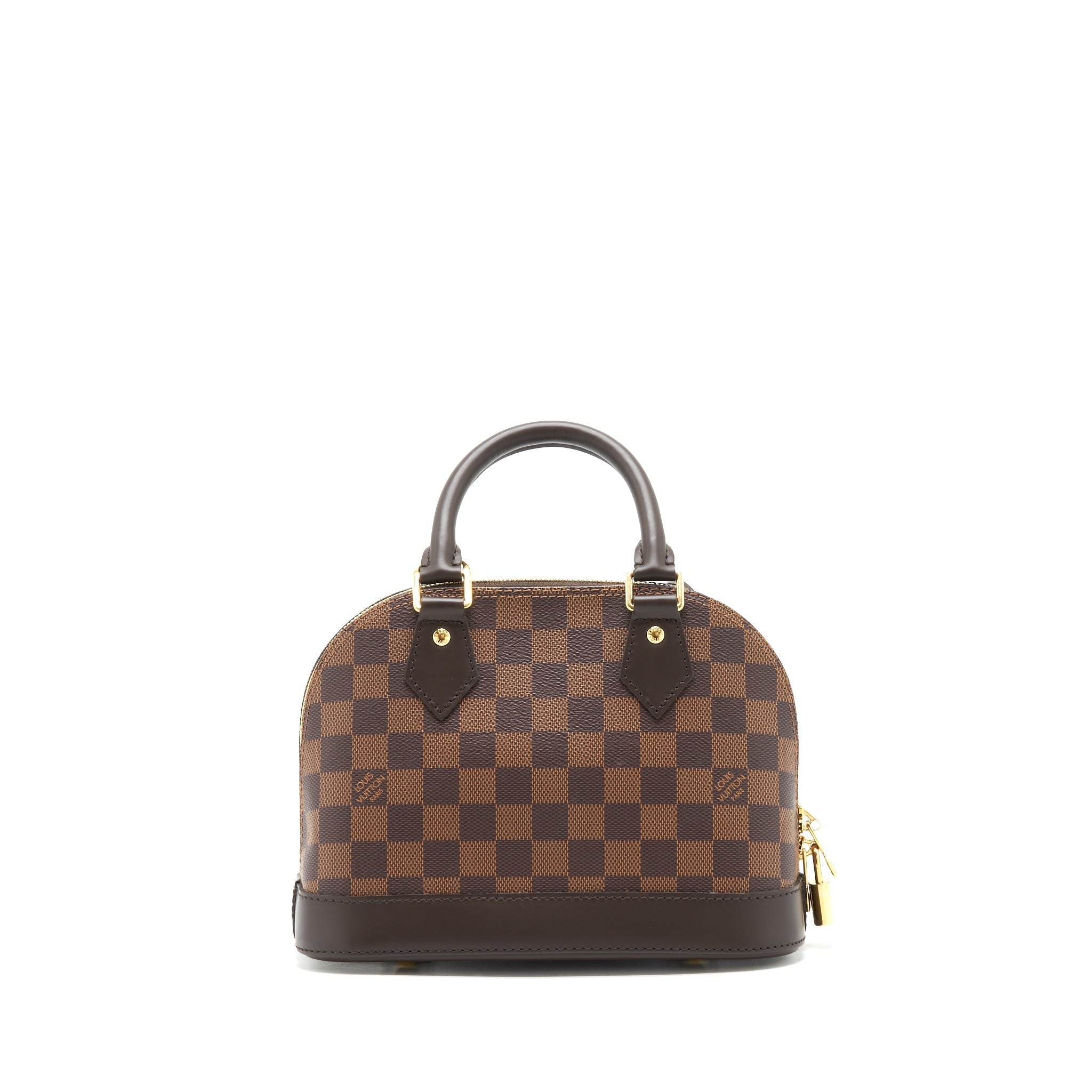 LOUIS VUITTON ALMA BB DAMIER EBENE CANVAS