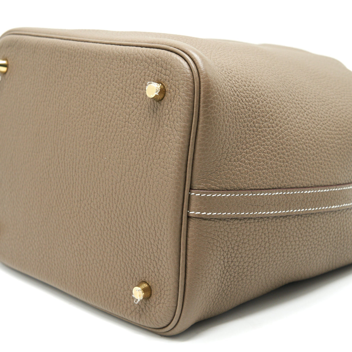 HERMES PICOTIN 22 ETOUPE GHW