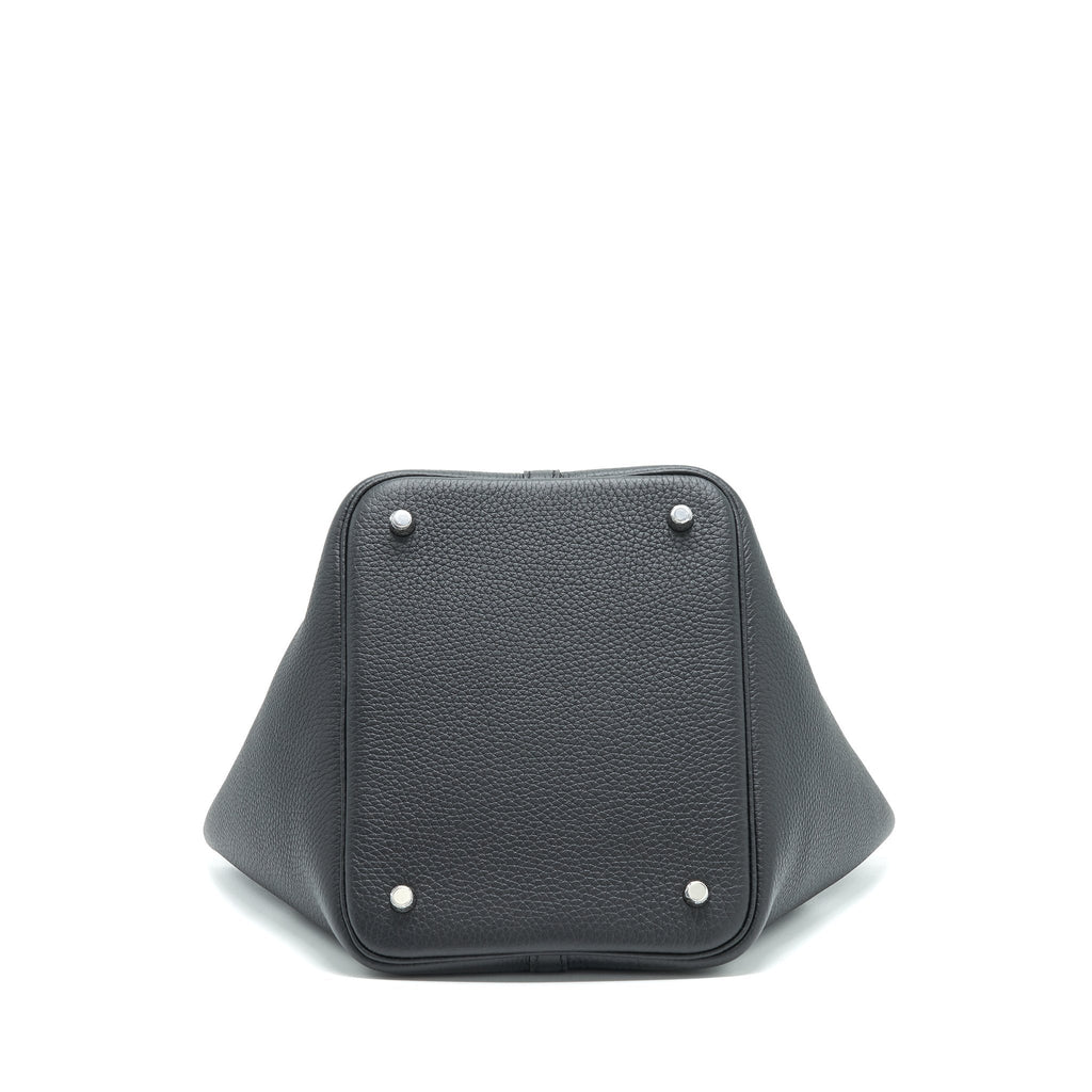 Hermes Picotin 22 Noir SHW