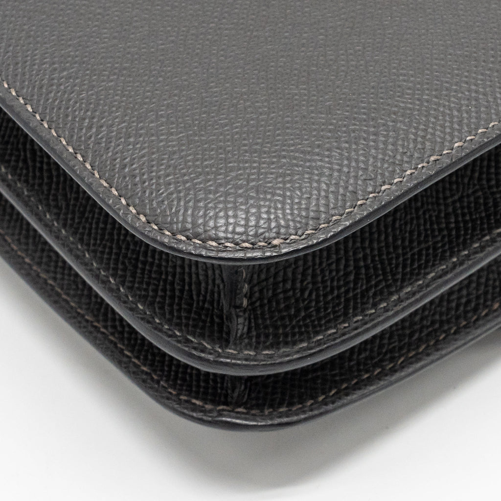 HERMES MINI CONSTANCE EPSOM GRAPHITE LGHW