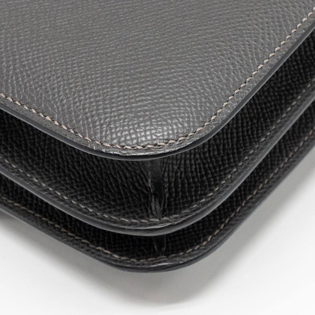 HERMES MINI CONSTANCE EPSOM GRAPHITE LGHW