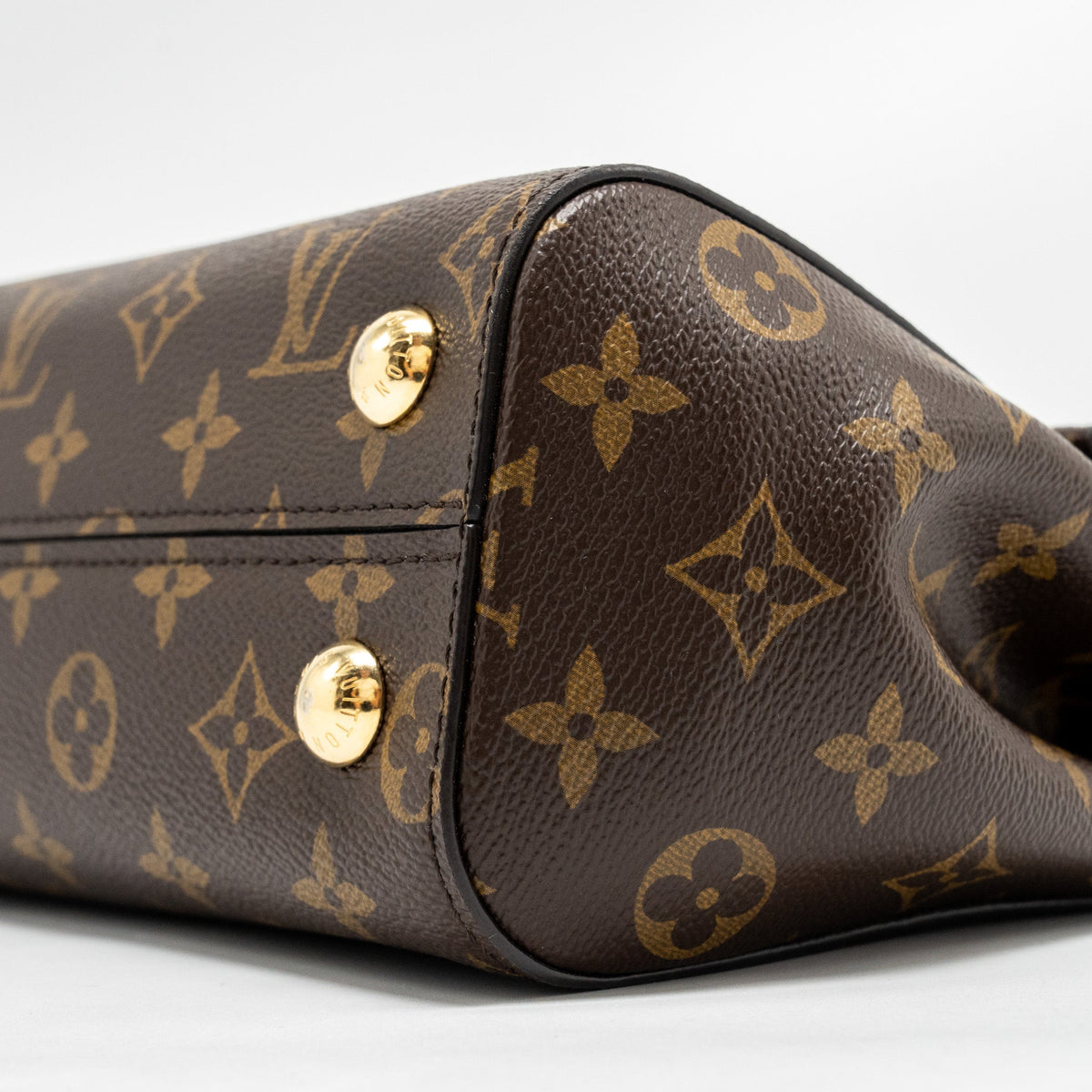LOUIS VUITTON CLUNY BB MONOGRAM CANVAS WITH PINK STRAP GHW