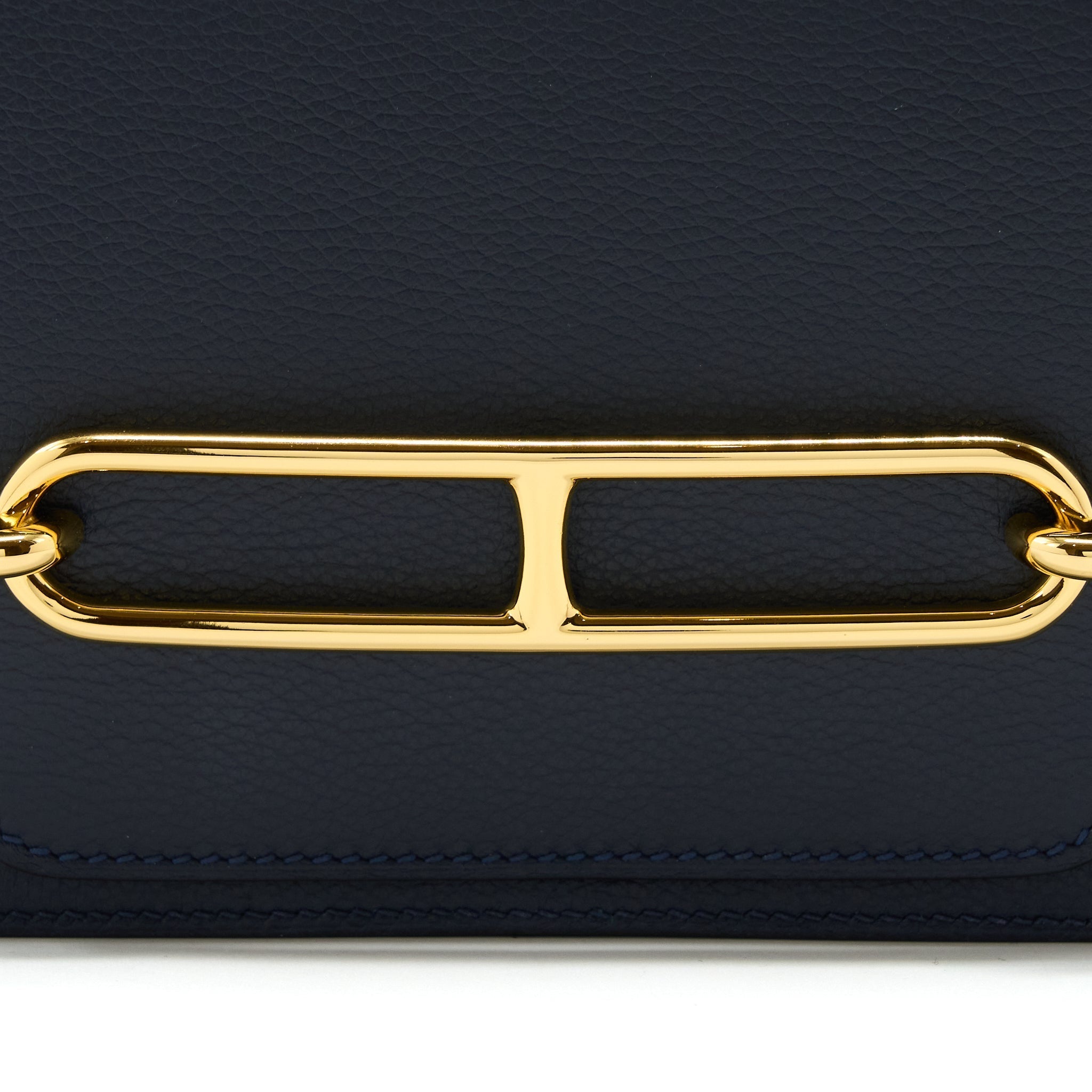 HERMES MINI ROULIS EVERCOLOUR BLUE NUIT GHW