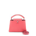 LOUIS VUITTON CAPUCINES BB TAURILLON PINK SHW