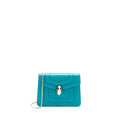 BVLGARI SERPENTI FOREVER CROSSBODY BAG CALFSKIN GREEN LGHW