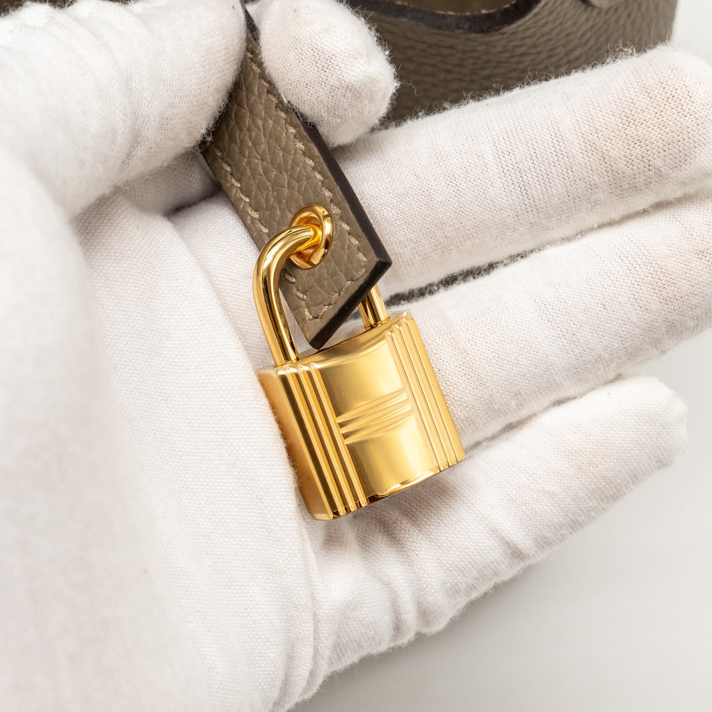 HERMES PICOTIN 18 LOCK BAG CLEMENCE M1 ORIGAN GHW