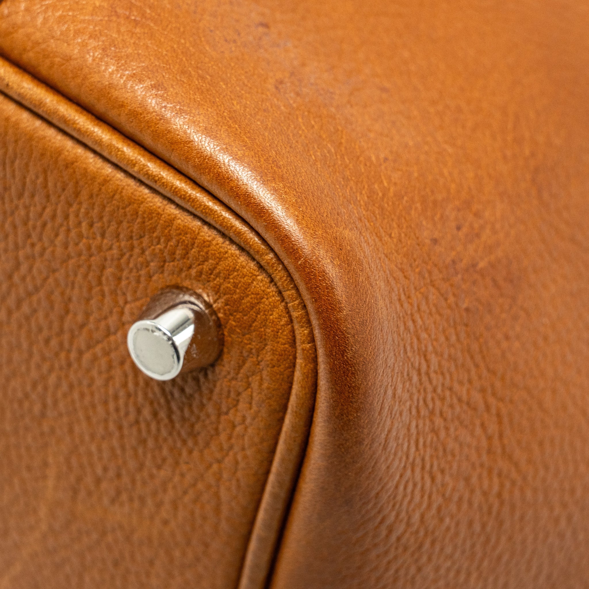 HERMES PICOTIN 18 LOCK BAG BARENIA FAUBOURG FAUVE SHW