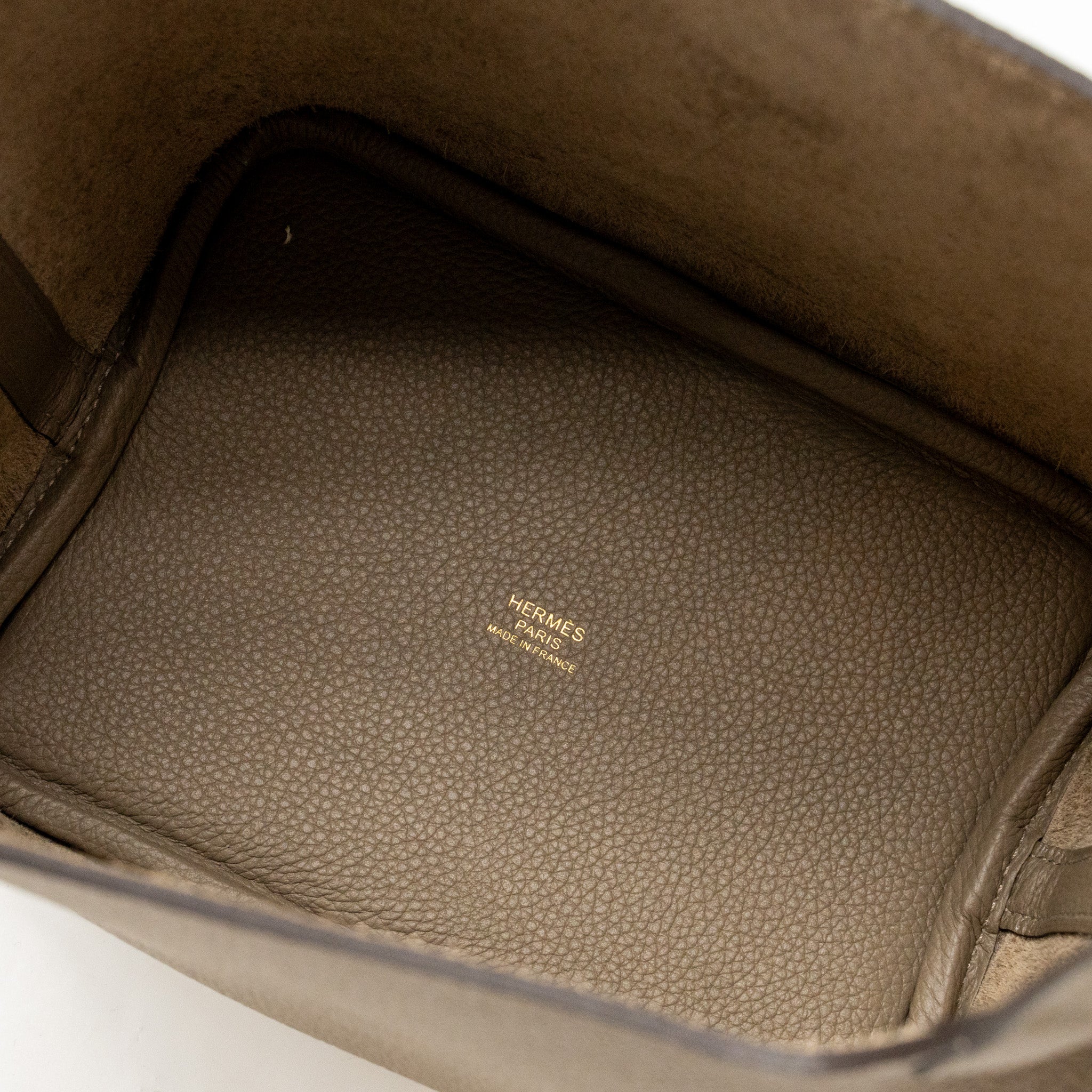 HERMES PICOTIN 18 LOCK BAG CLEMENCE M1 ORIGAN GHW
