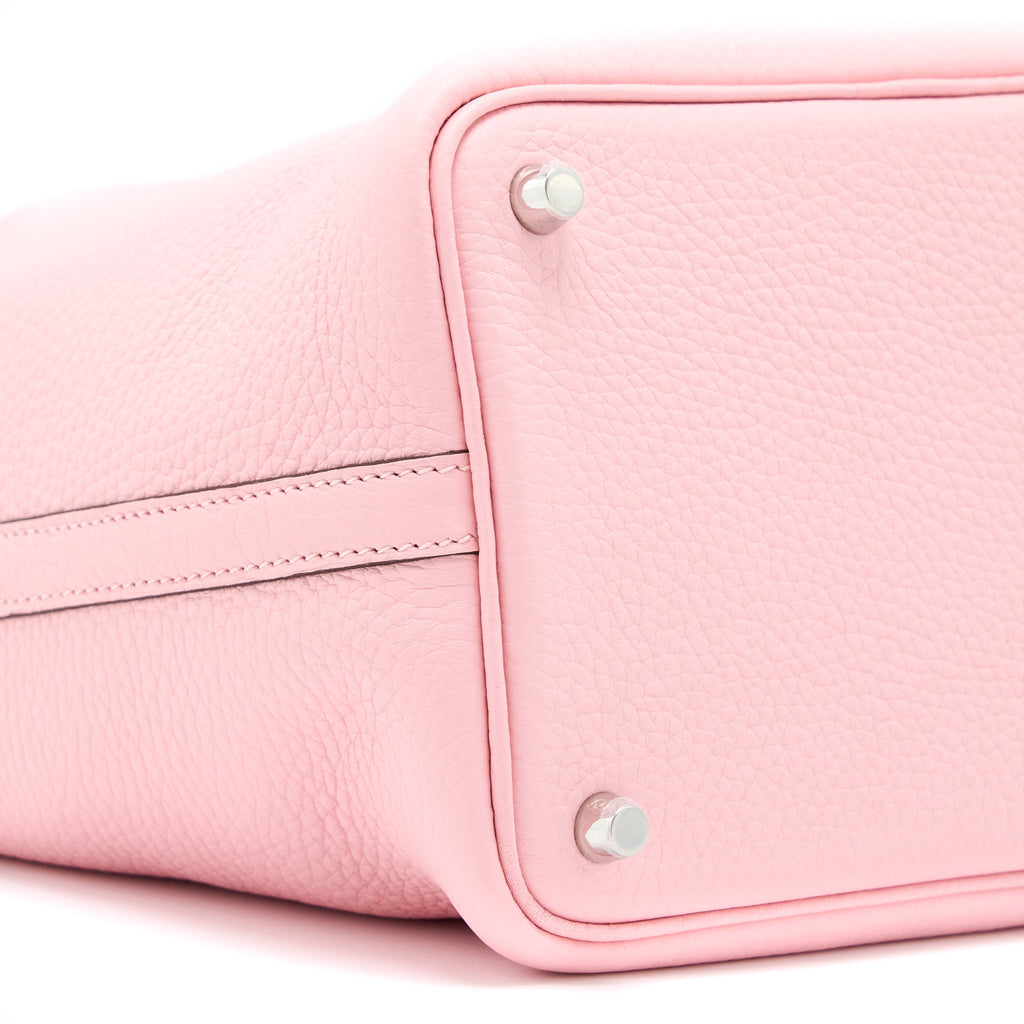 HERMES PICOTIN 18 LOCK BAG CLEMENCE ROSE SAKURA SHW