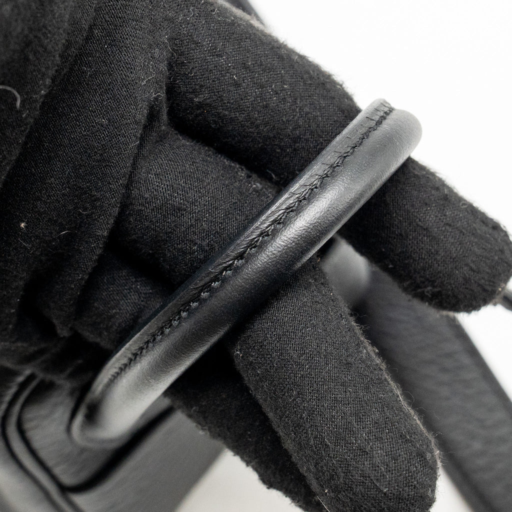 HERMES MINI LINDY II CLEMENCE BLACK GHW