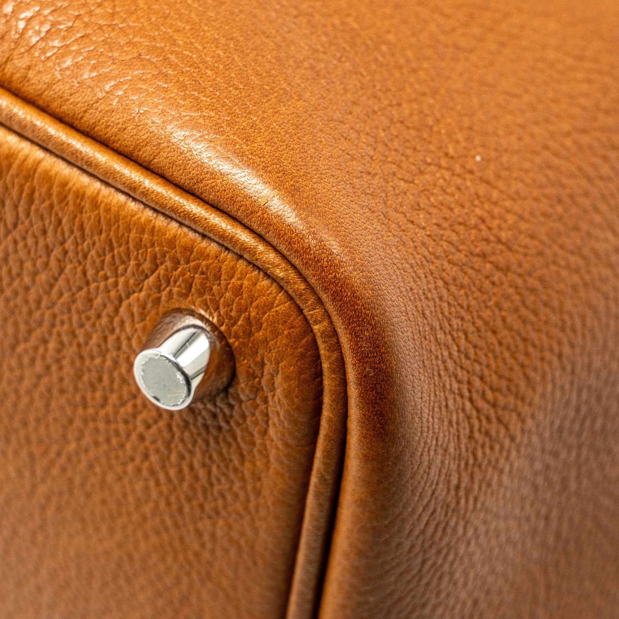HERMES PICOTIN 18 LOCK BAG BARENIA FAUBOURG FAUVE SHW