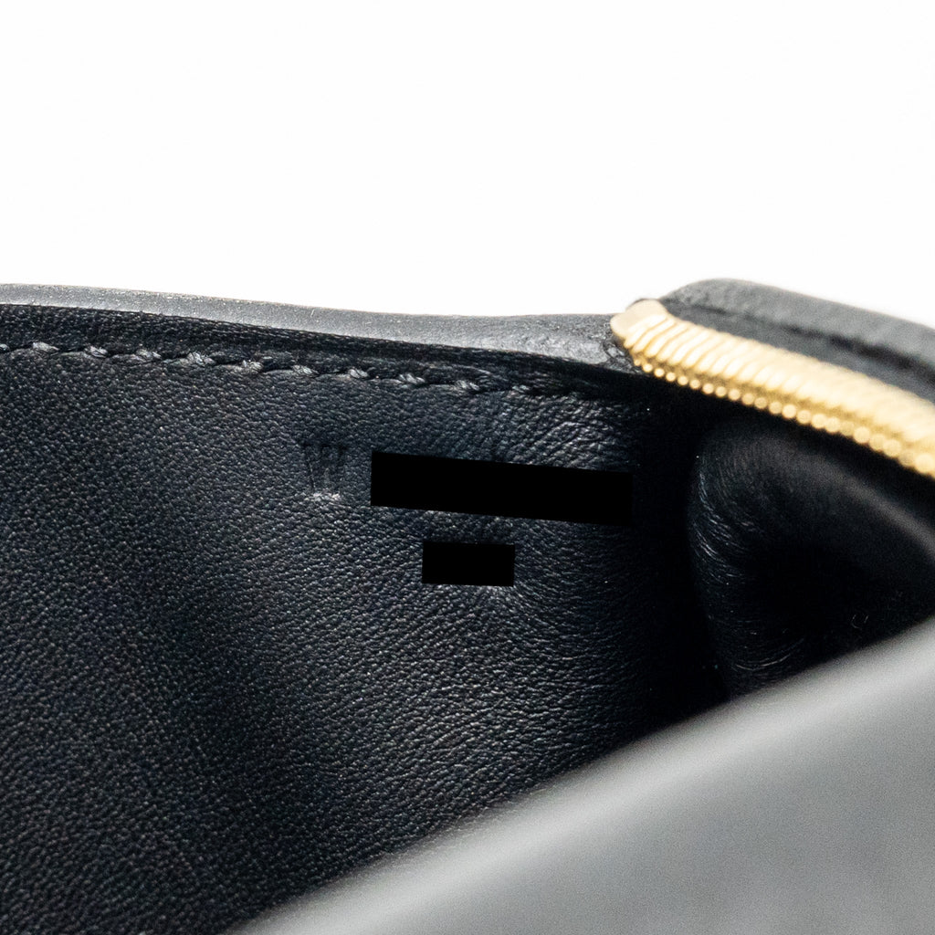 HERMES MINI LINDY II CLEMENCE BLACK GHW