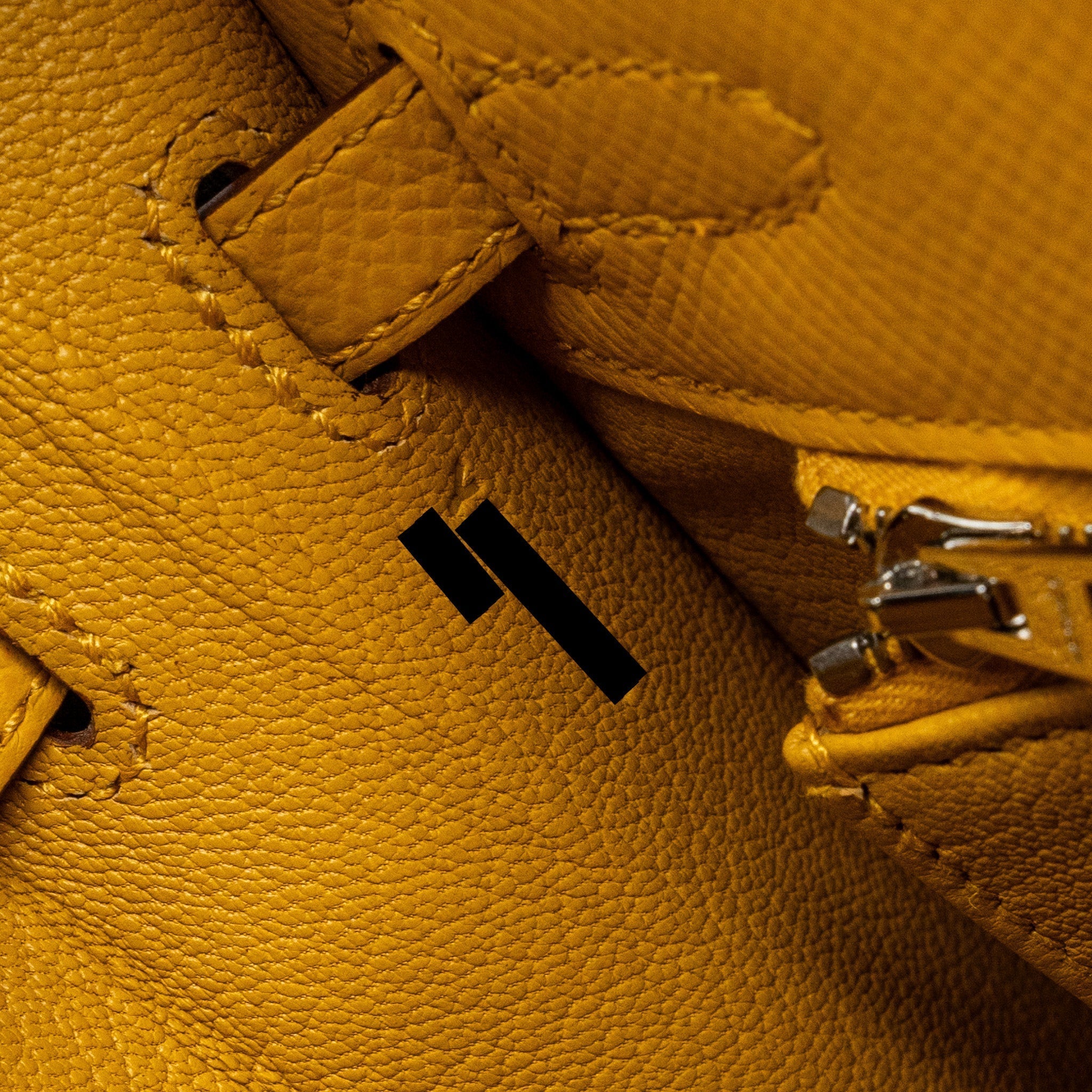 HERMES KELLY 25 EPSOM 9D JAUNE AMBER SHW