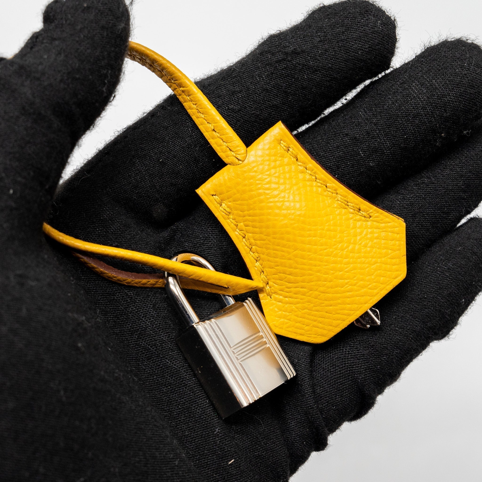 HERMES KELLY 25 EPSOM 9D JAUNE AMBER SHW