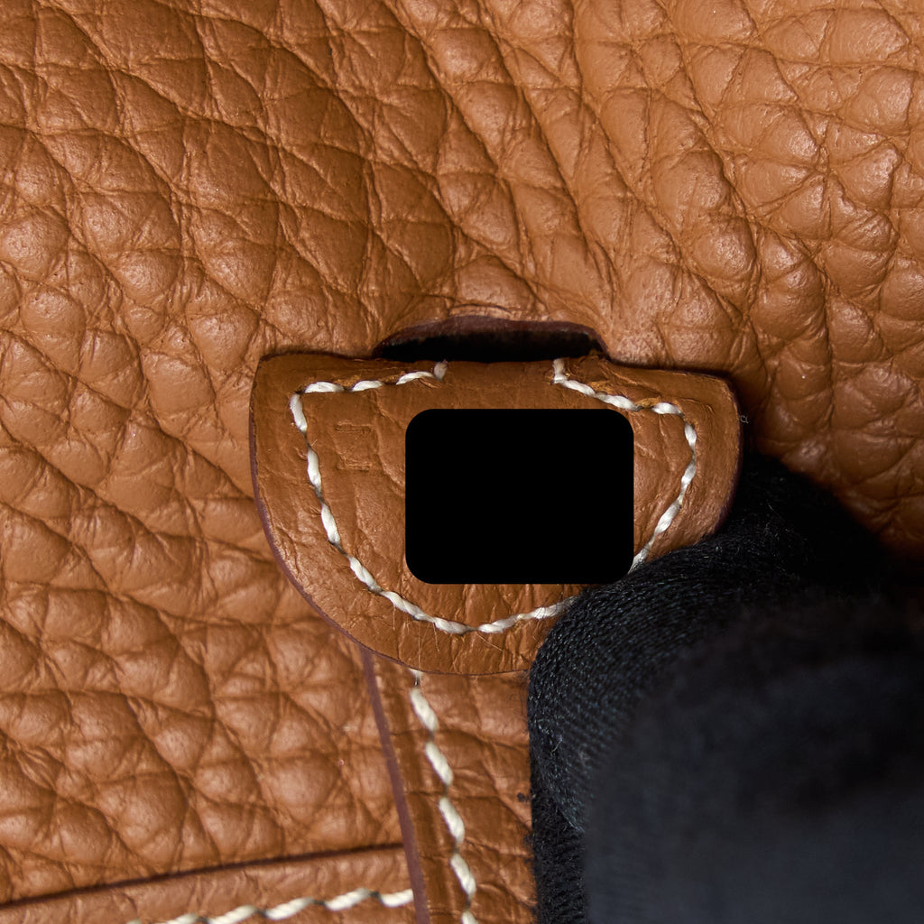 Hermes Mini Evelyn Clemence Gold GHW