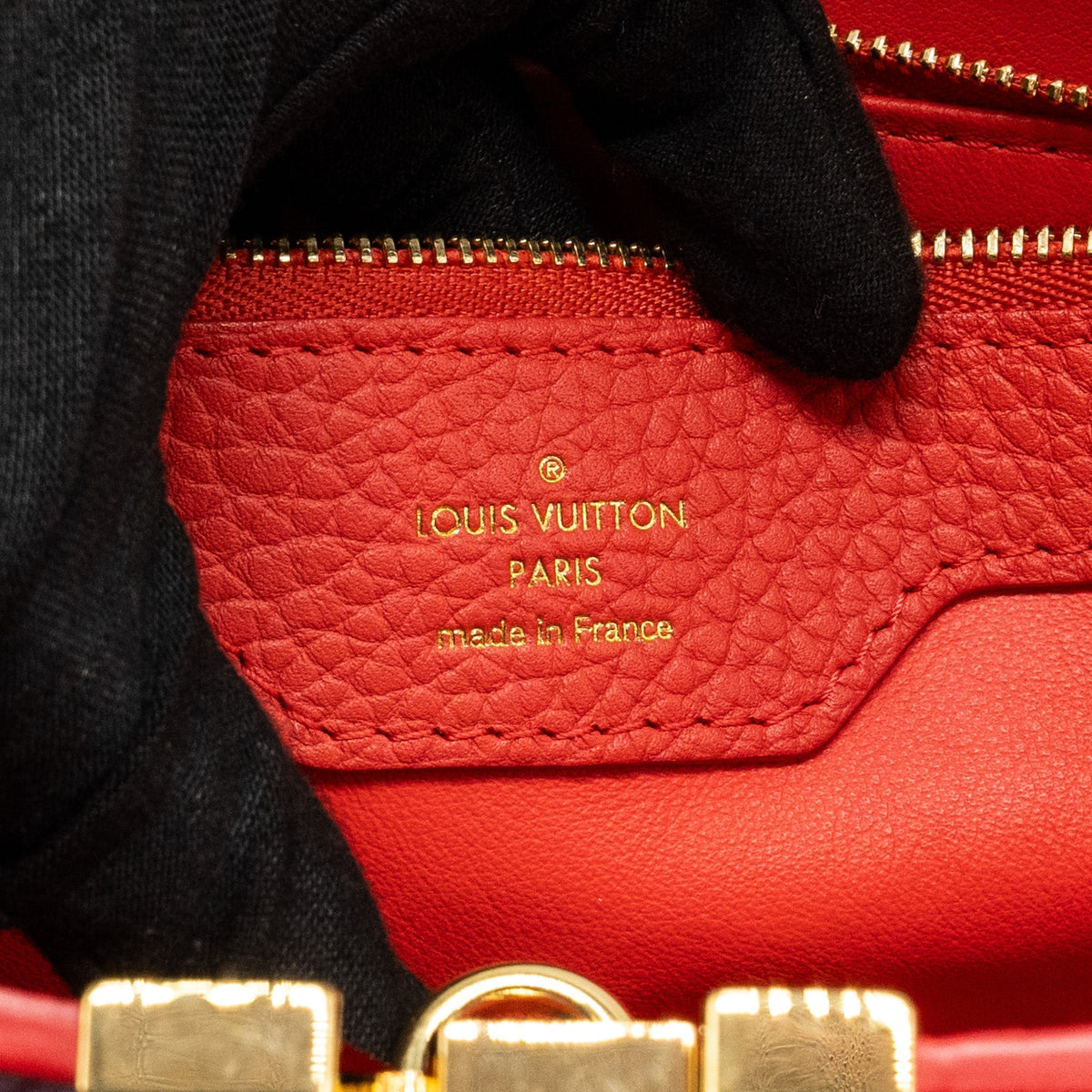 LOUIS VUITTON CAPUCINES GM TAURILLON PINK GHW