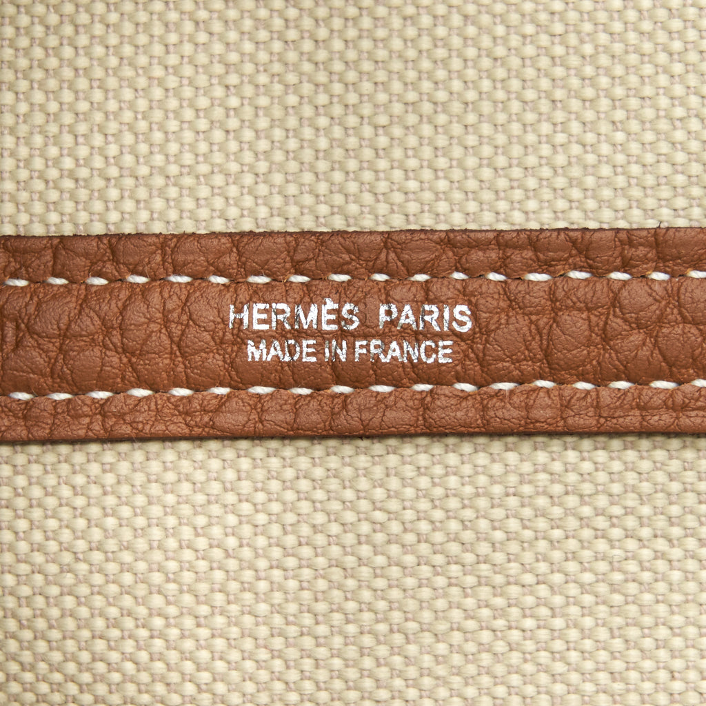 Hermes Garden File 28 Bag Beton/ Ocre