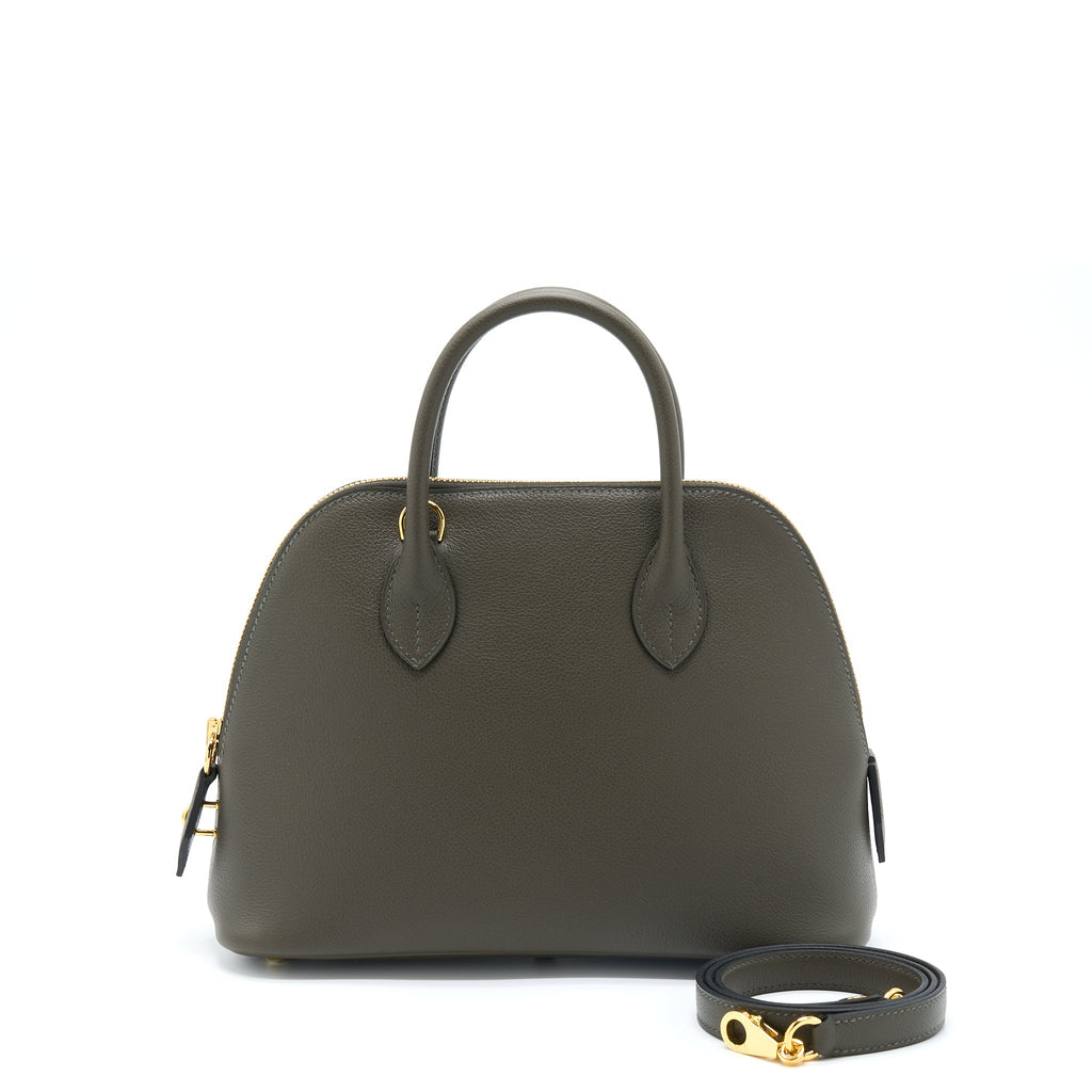 Hermes Bolide 25 Evercolor G8 Vert Maquis GHW