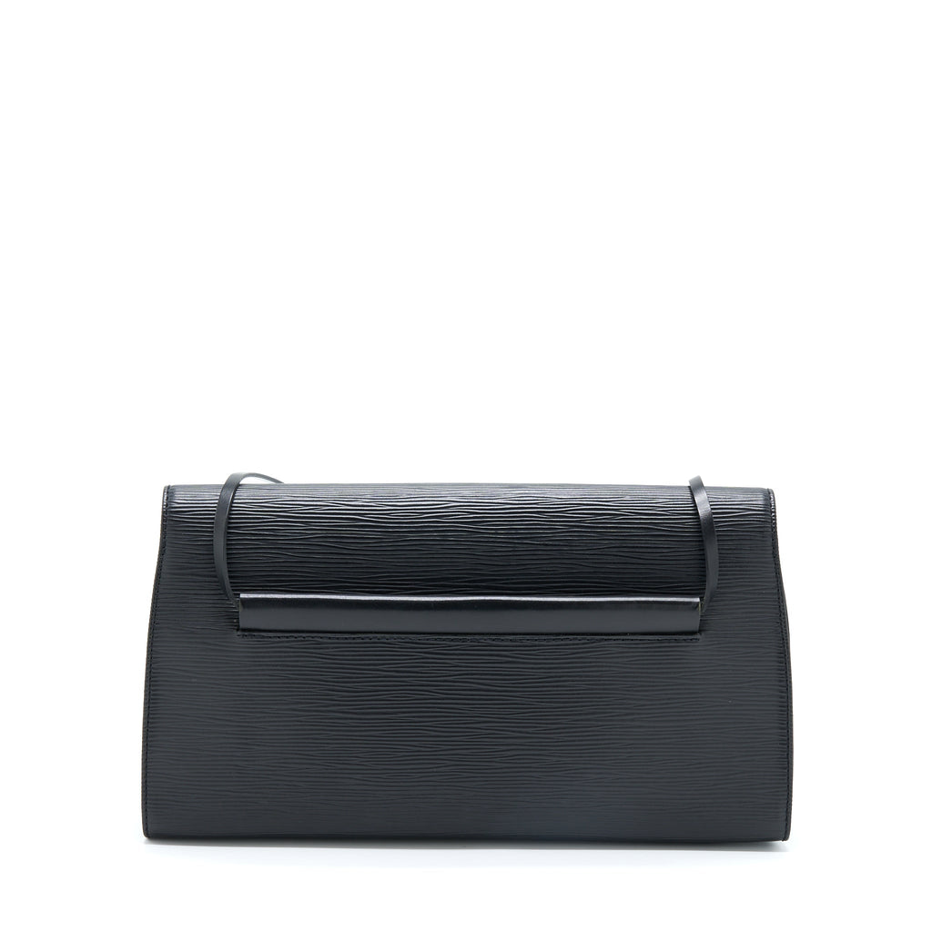 LOUIS VUITTON VINTAGE SHOULDER BAG EPI BLACK