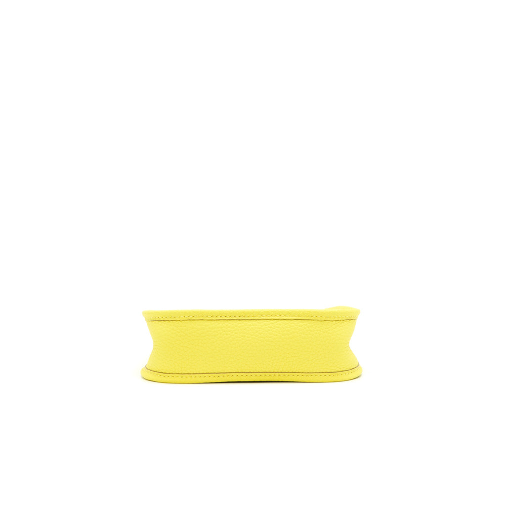 Hermes Mini Evelyne Lime SHW