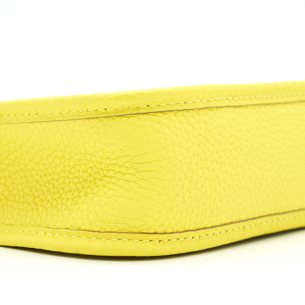 Hermes Mini Evelyne Lime SHW