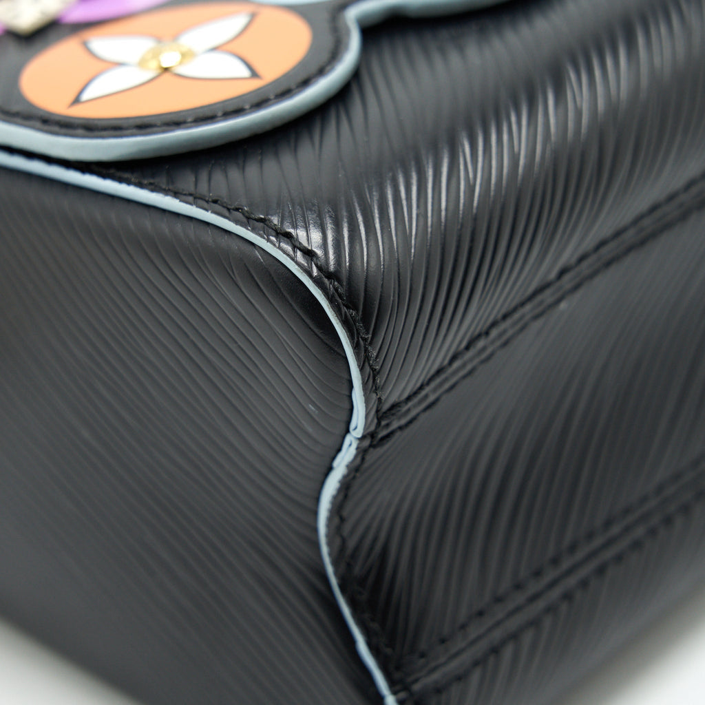 LOUIS VUITTON LIMITED EDITION TWIST BAG BLACK GHW