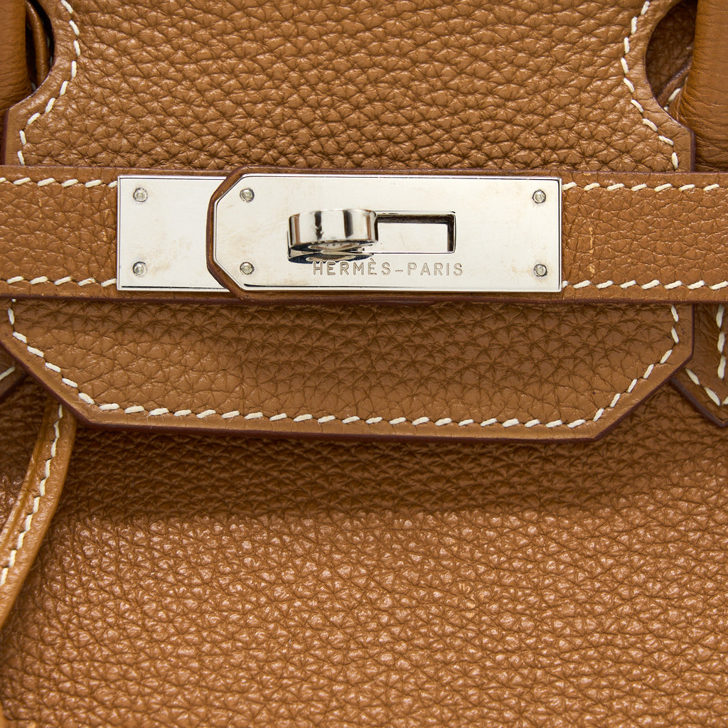 Hermes Birkin 35 Togo Gold SHW
