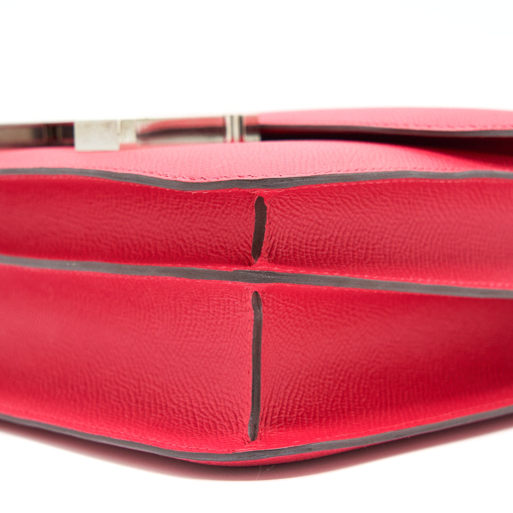 Hermes Constance 24 Epsom Rose Extreme SHW