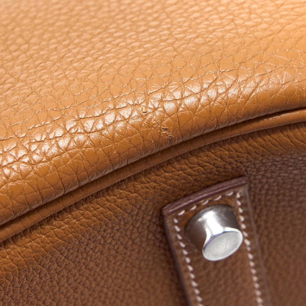 Hermes Birkin 35 Togo Gold SHW