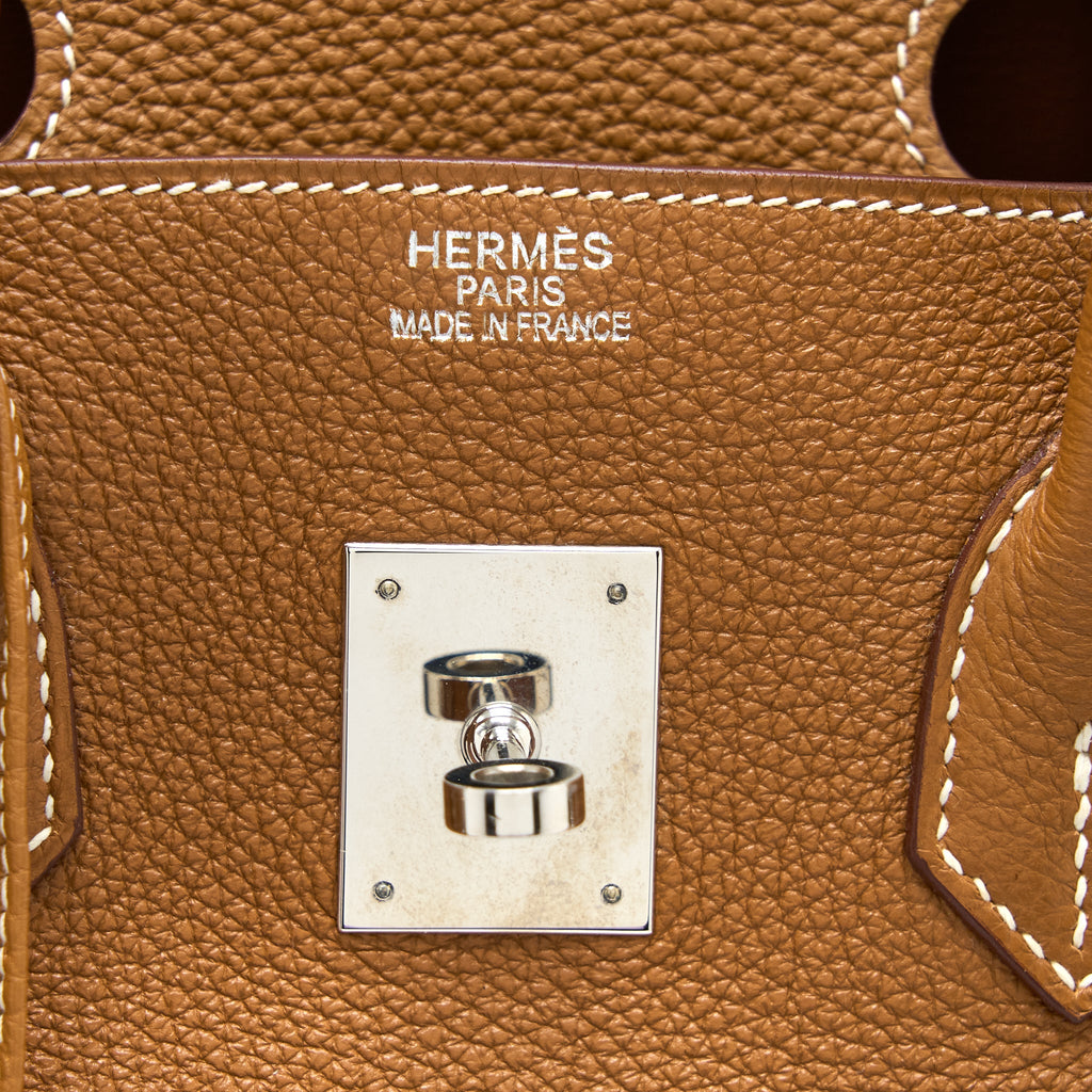 Hermes Birkin 35 Togo Gold SHW