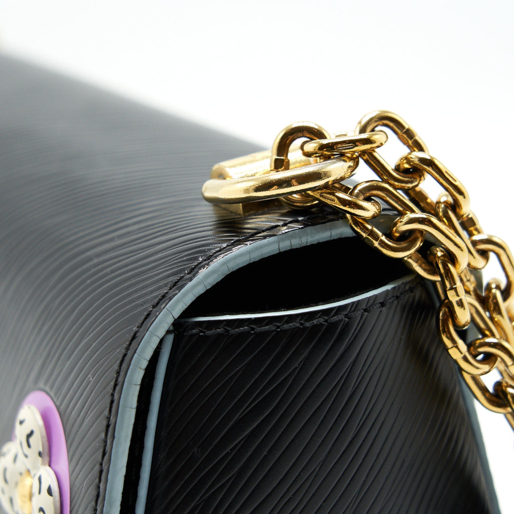 LOUIS VUITTON LIMITED EDITION TWIST BAG BLACK GHW