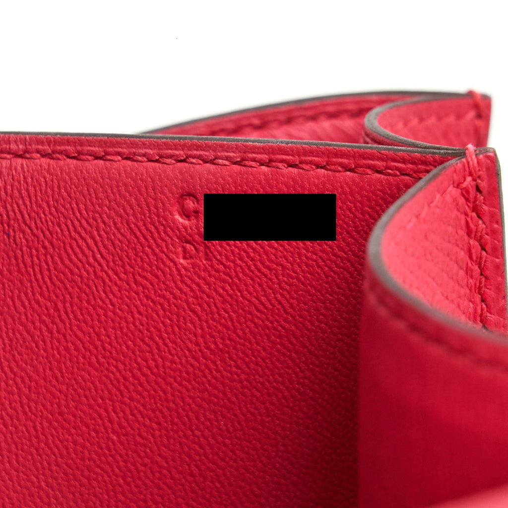 Hermes Constance 24 Epsom Rose Extreme SHW