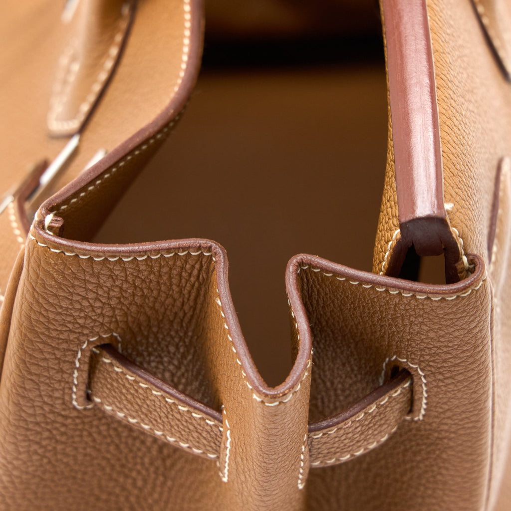 Hermes Birkin 35 Togo Gold SHW