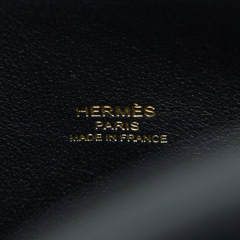 HERMES BOLIDE 1923 25 EPSOM BLACK GHW