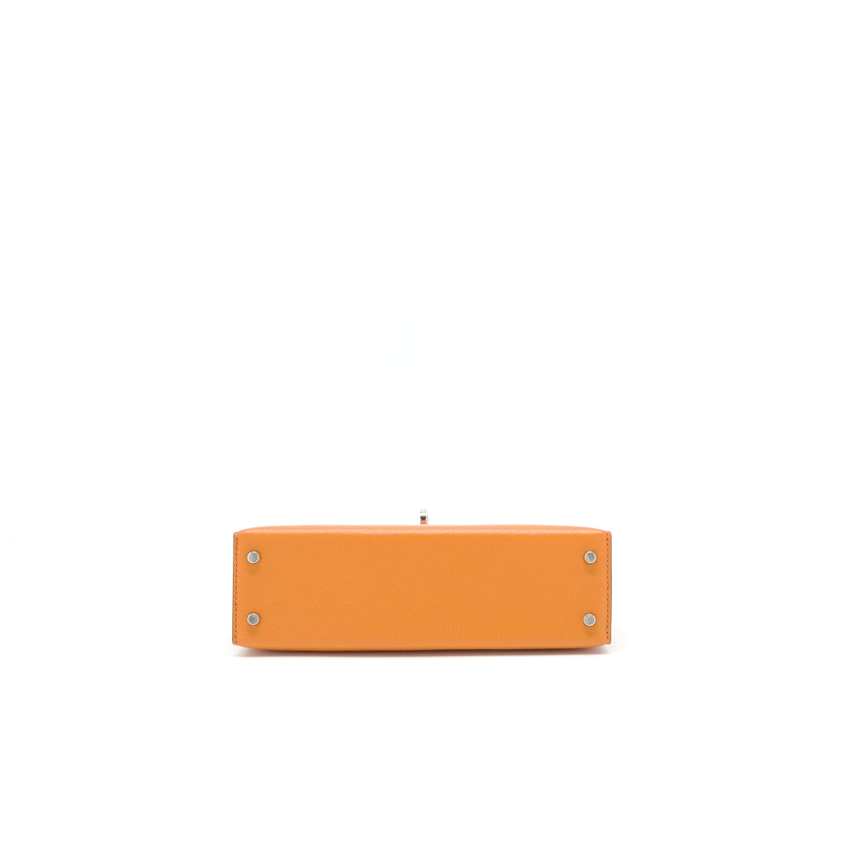 Hermes Mini Kelly Ⅱ Verso Chevre Mysore sanguine / orange SHW