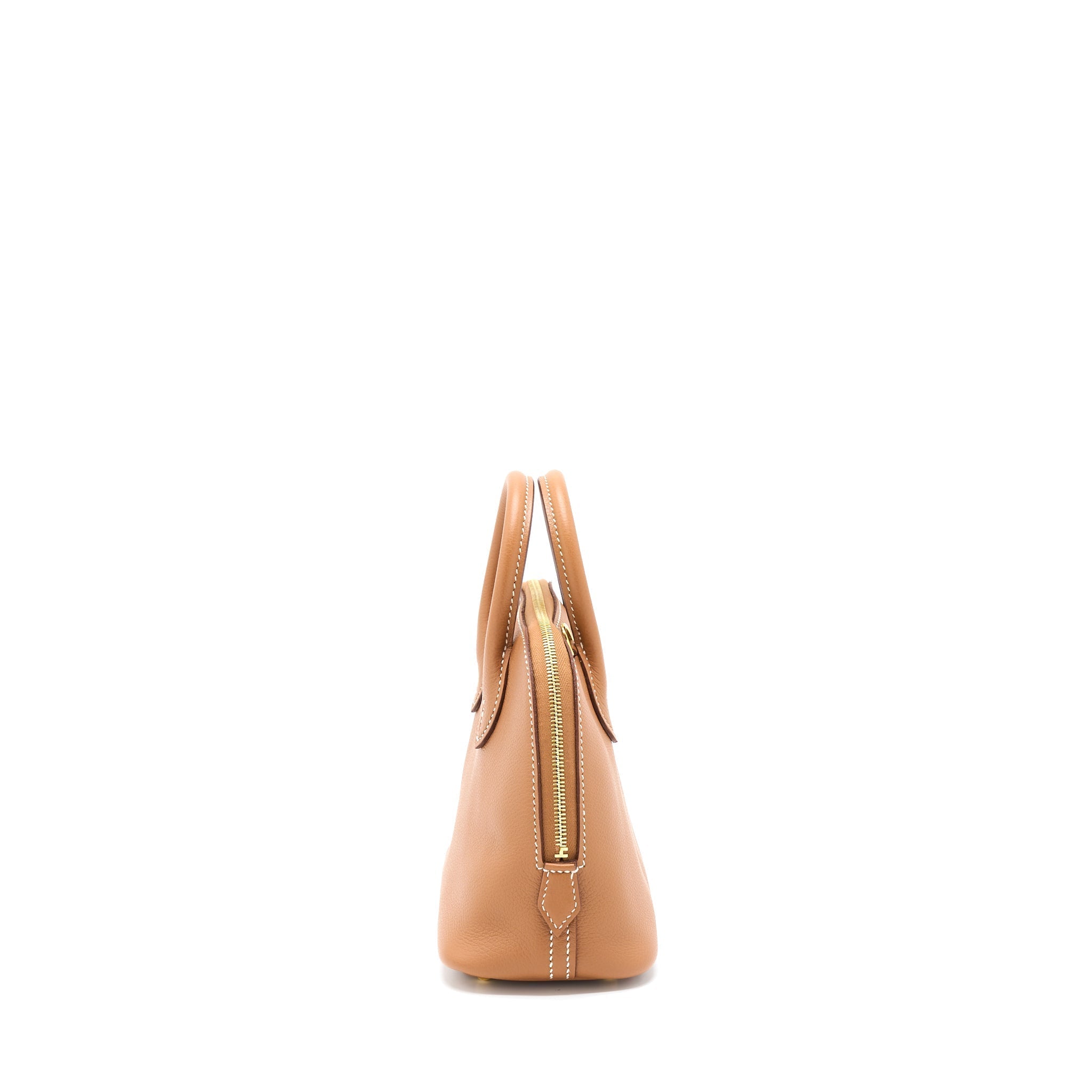 HERMES MINI BOLIDE EVERCOLOR GOLD GHW