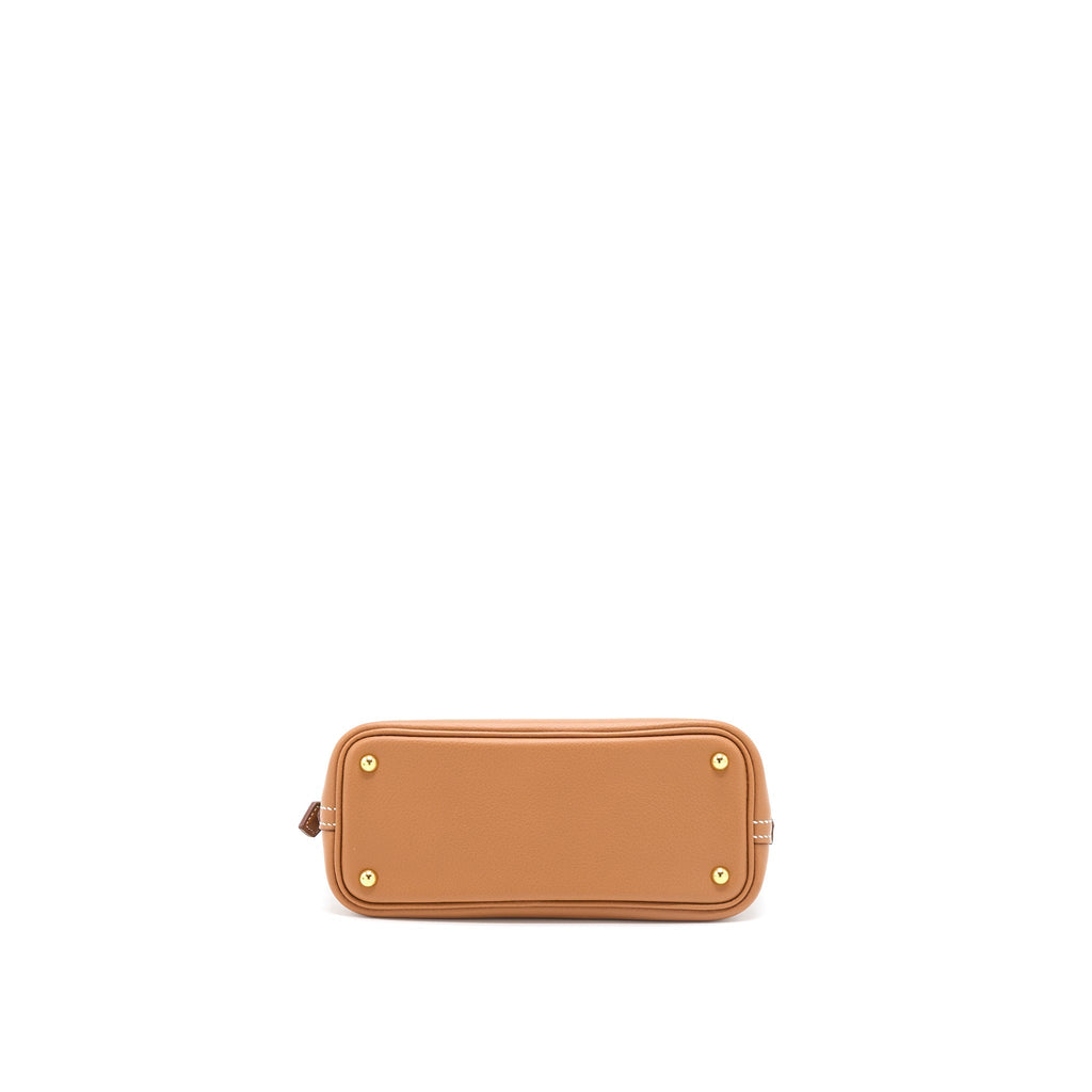 HERMES MINI BOLIDE EVERCOLOR GOLD GHW