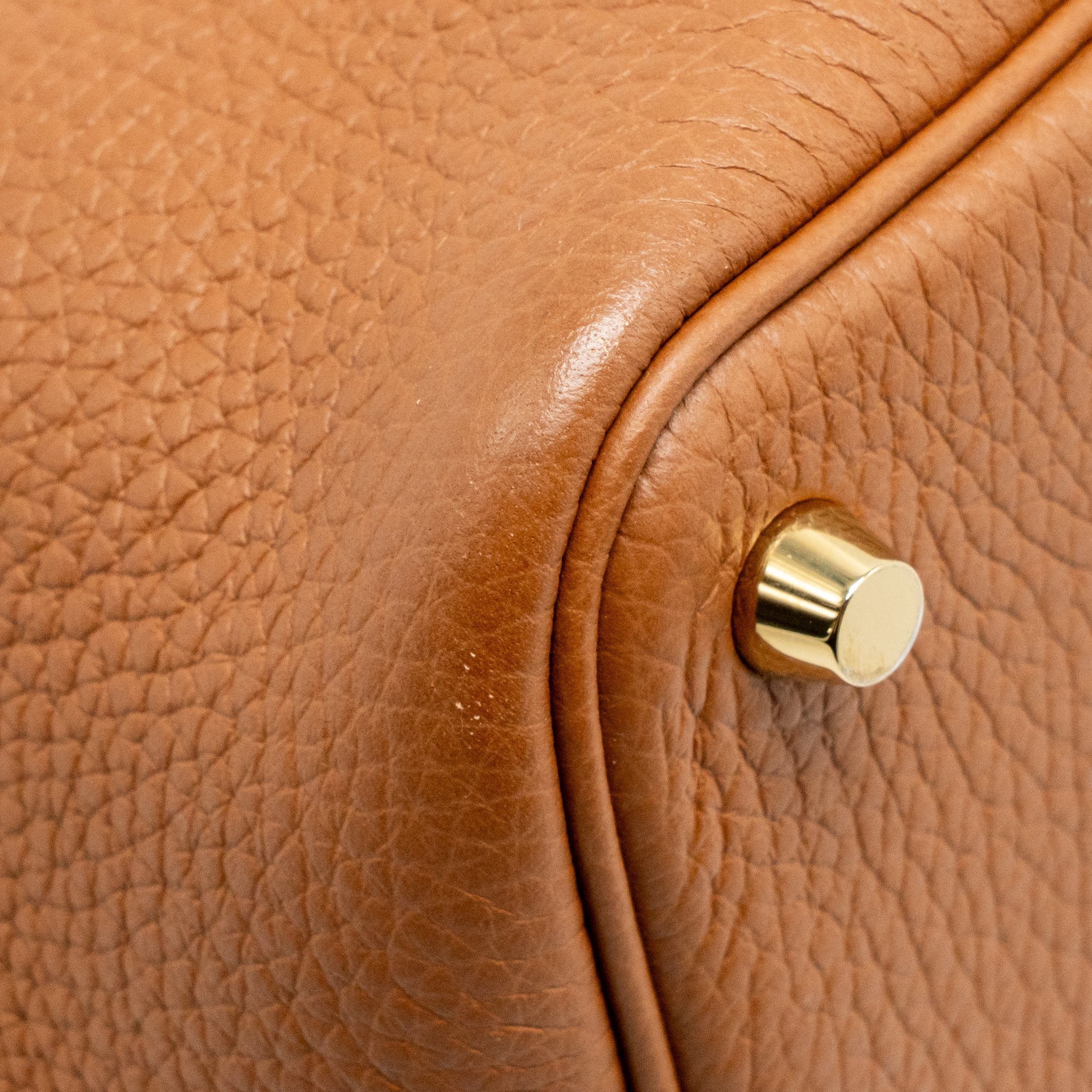 HERMES PICOTIN 18 LOCK BAG CLEMENCE GOLD GHW