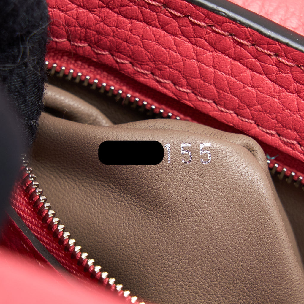LOUIS VUITTON CAPUCINES BB TAURILLON PINK SHW