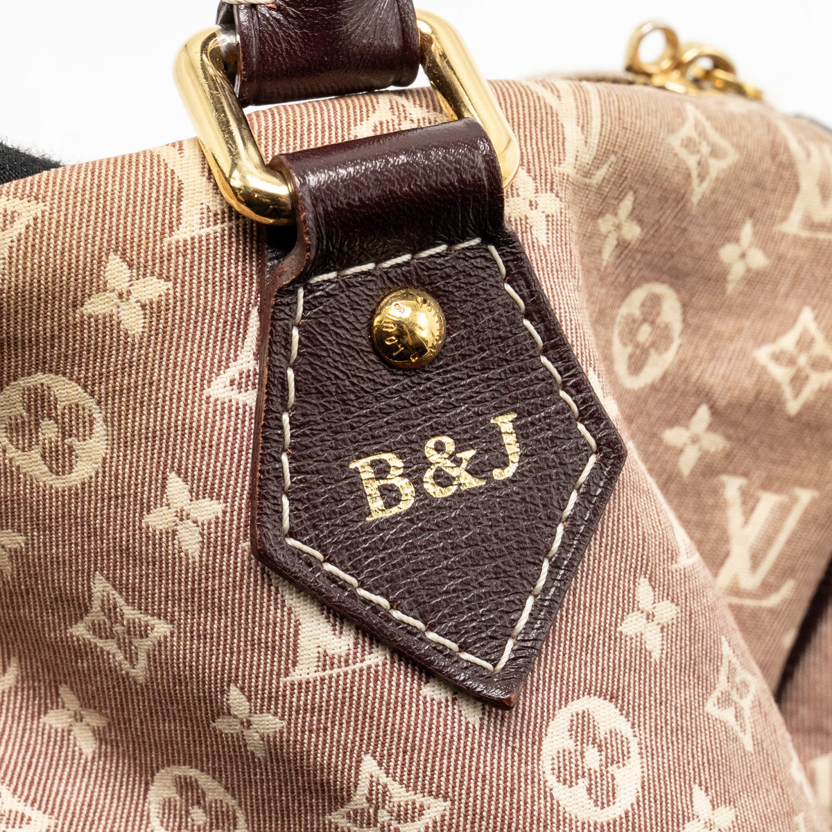 Louis Vuitton Speedy 30 Bandouliere Sepia Monogram Idylle Burgundy GHW