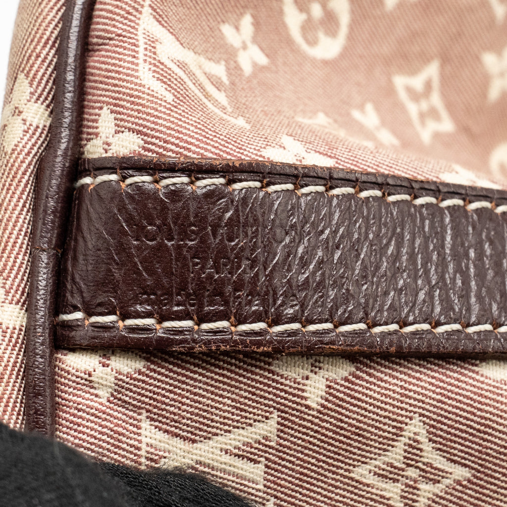 Louis Vuitton Speedy 30 Bandouliere Sepia Monogram Idylle Burgundy GHW