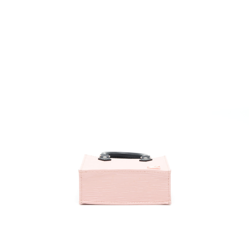 LOUIS VUITTON PETIT SAC PLAT EPI LIGHT PINK/BLACK SHW