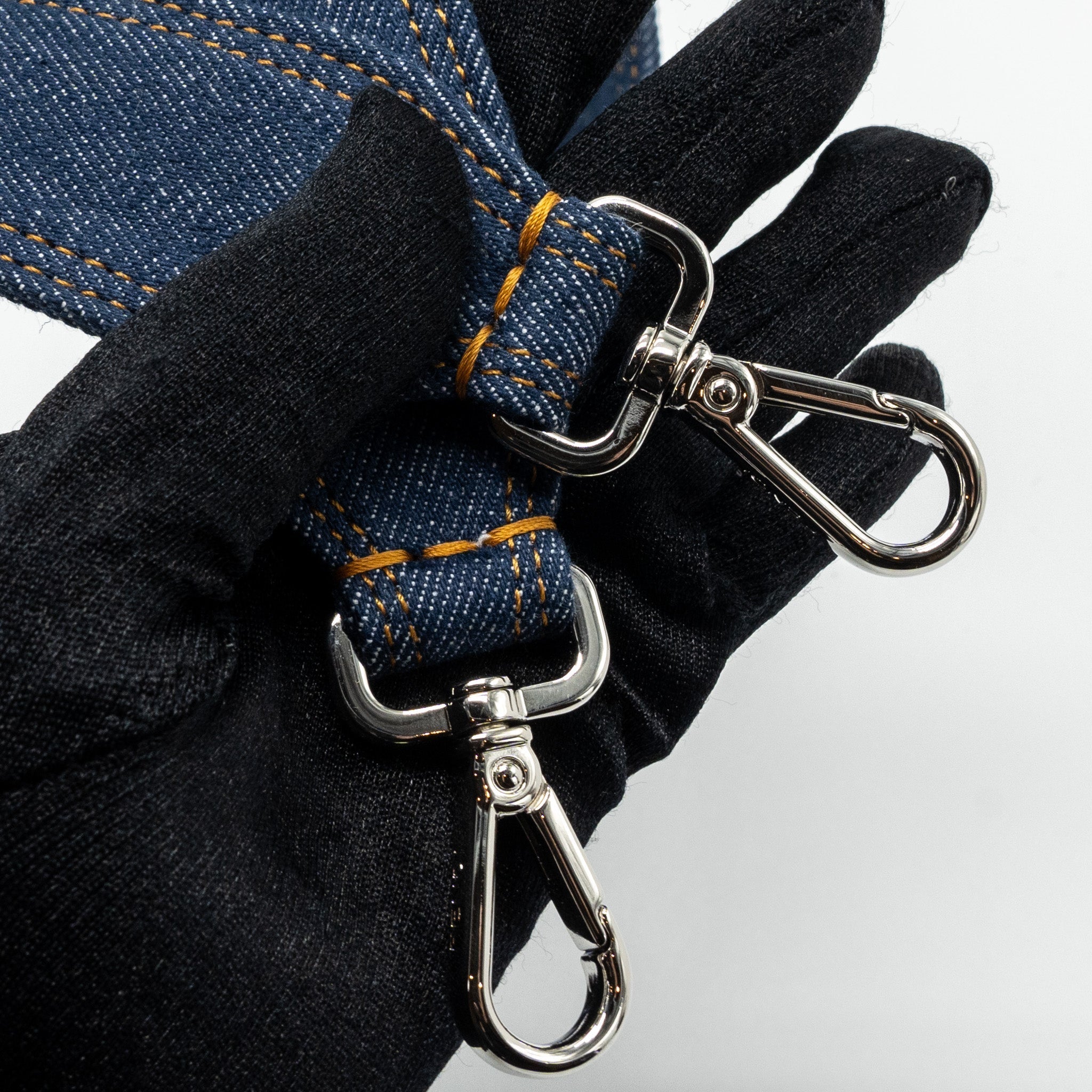FENDI BAGUETTE DENIM BLUE SHW