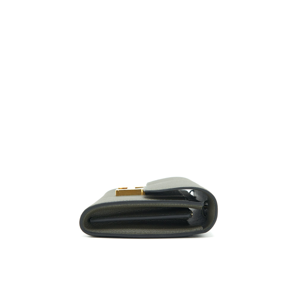 Hermes Constance To Go C6 Vert De Gris GHW